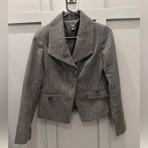 Women's Gray Blazer Jacket